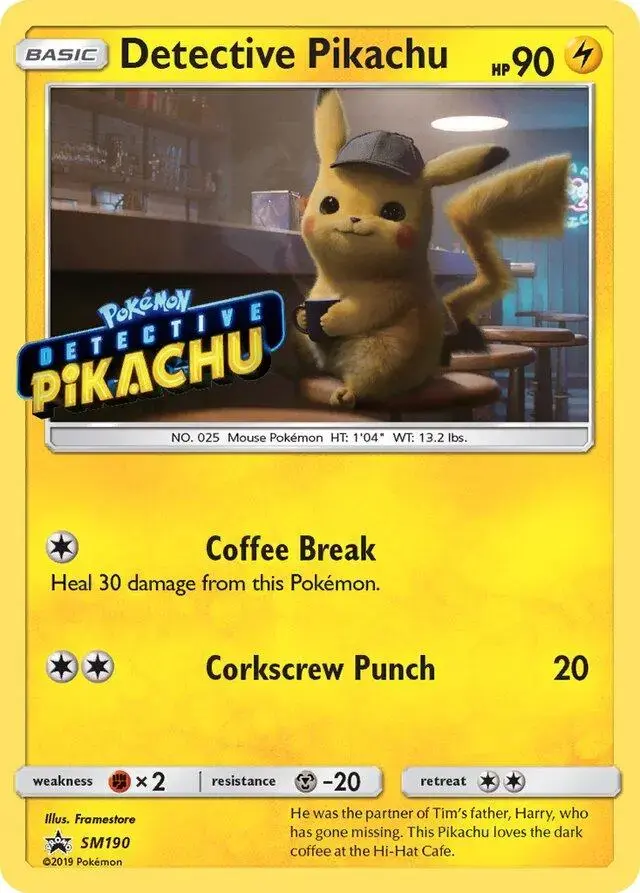 Detective Pikachu [Stamp]