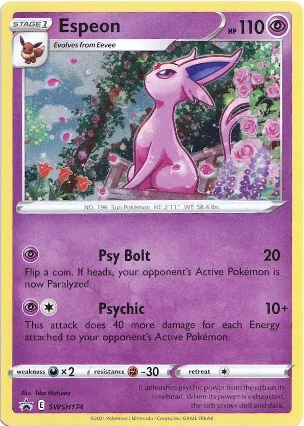 Espeon - Pokemon Sword & Shield Promos #SWSH174