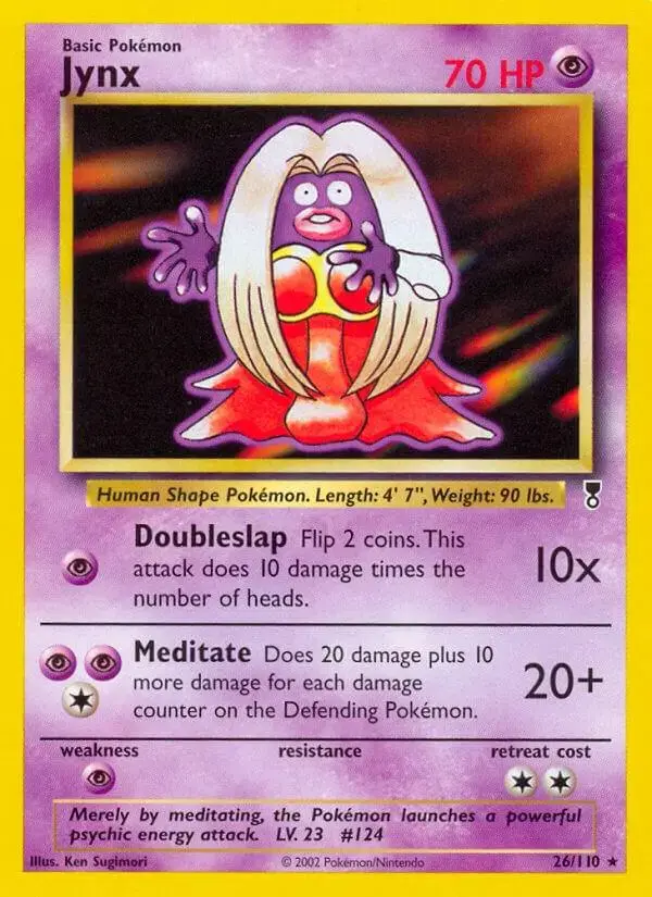 Jynx - Pokemon Legendary Collection #26