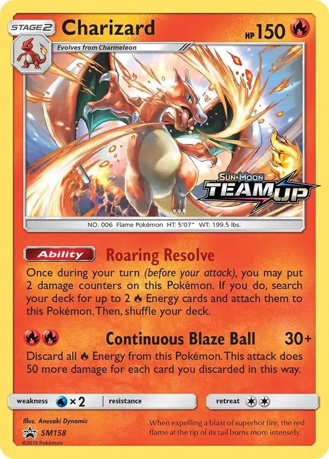 Charizard - Pokemon SM Promos #SM158