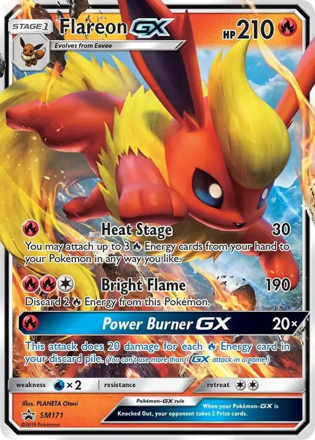 Flareon GX - Pokemon SM Promos #SM171