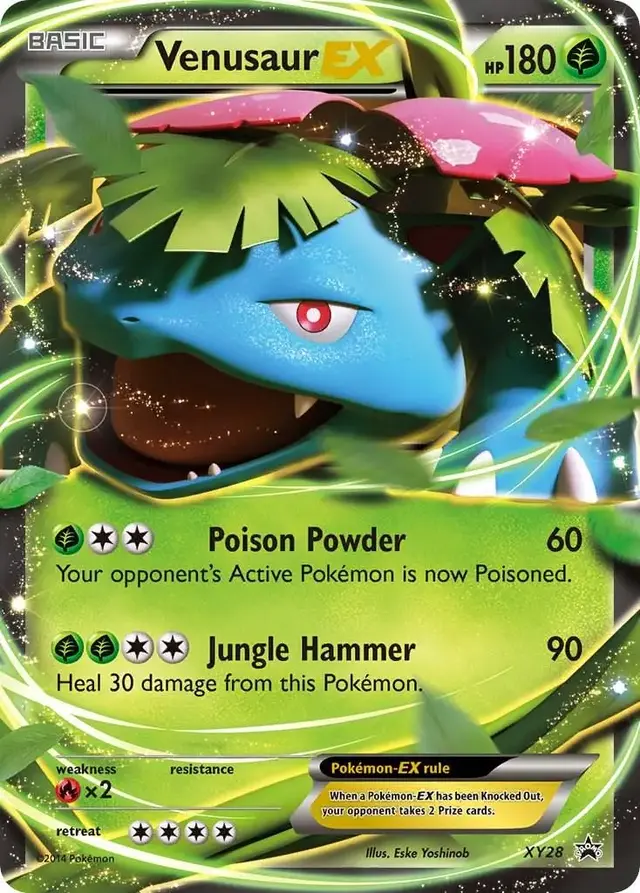 Venusaur EX - Pokemon XY Promos #XY28