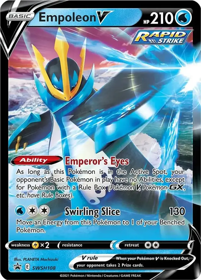 Empoleon V - Pokemon Sword & Shield Promos #SWSH108