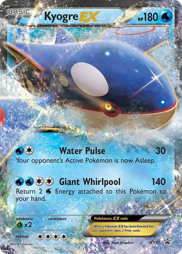 Kyogre EX - Pokemon XY Promos #XY41
