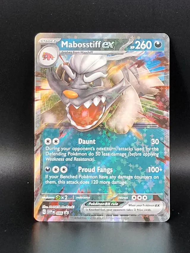 Mabosstiff ex - Pokemon Scarlet & Violet Promos #86