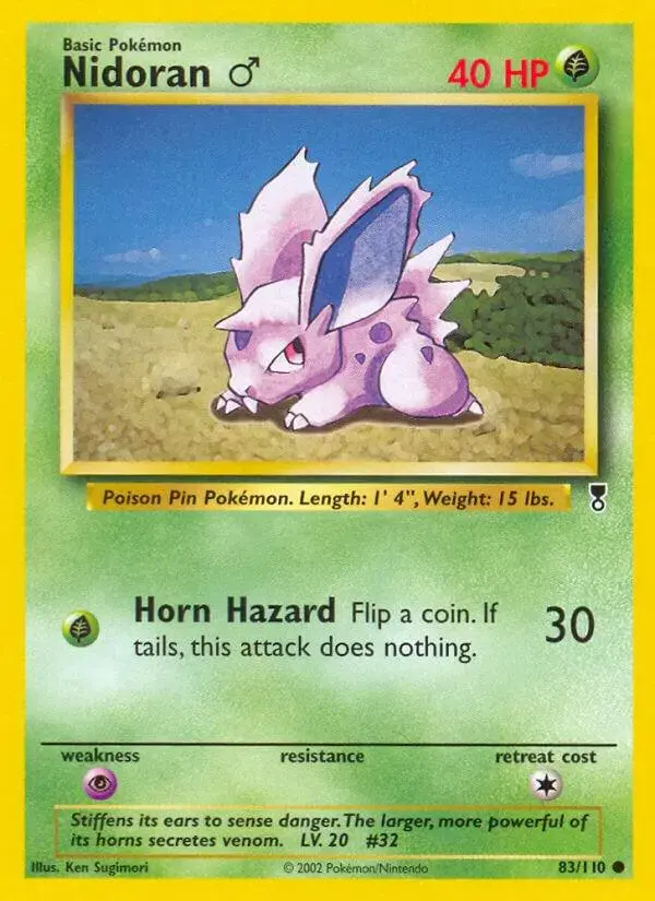 Nidoran - Pokemon Legendary Collection #83