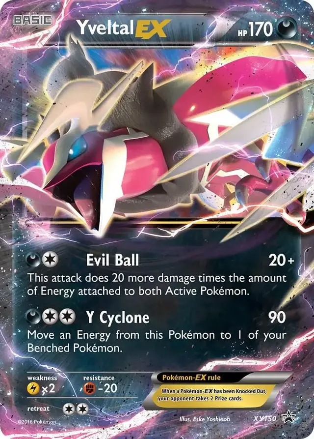 Yveltal EX - Pokemon XY Promos #XY150