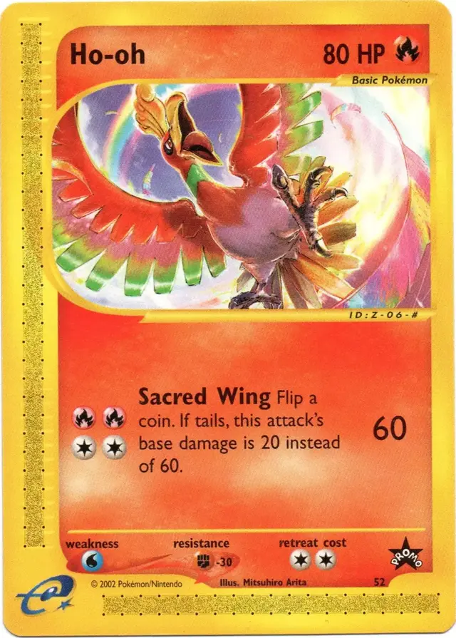 Ho-Oh - Pokemon WoTC Promos #52