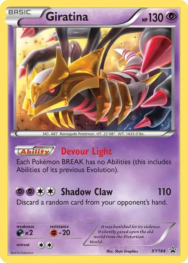 Giratina - Pokemon XY Promos #XY184