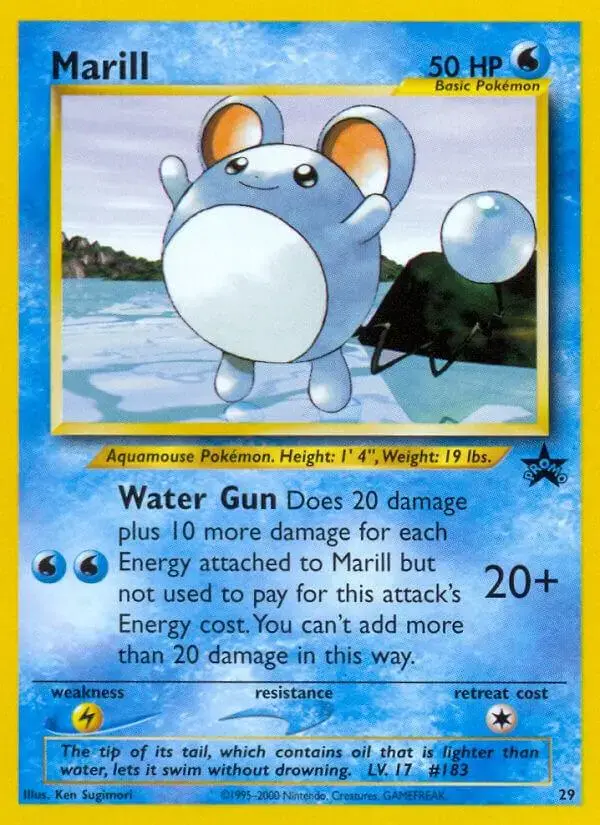 Marill - Pokemon WoTC Promos #29