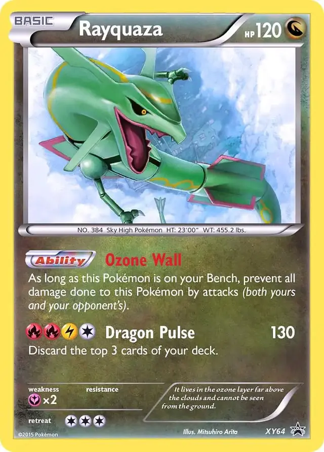Rayquaza - Pokemon XY Promos #XY64