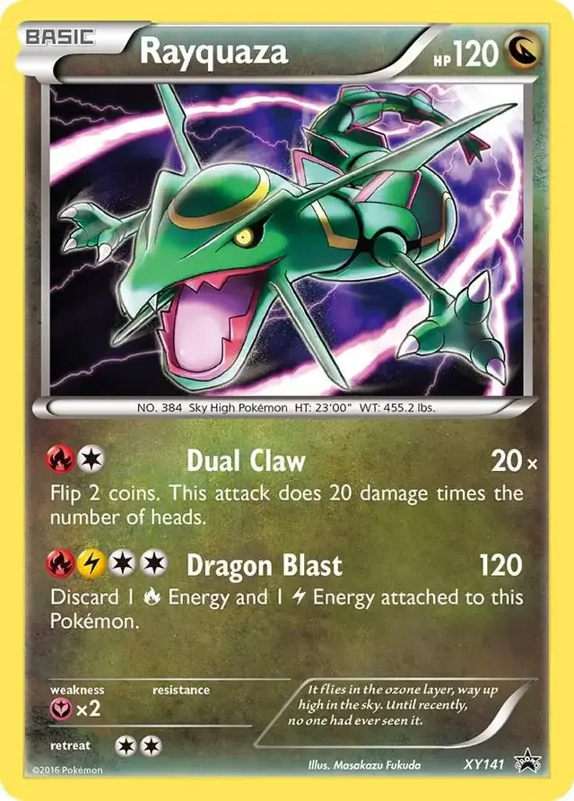 Rayquaza - Pokemon XY Promos #XY141