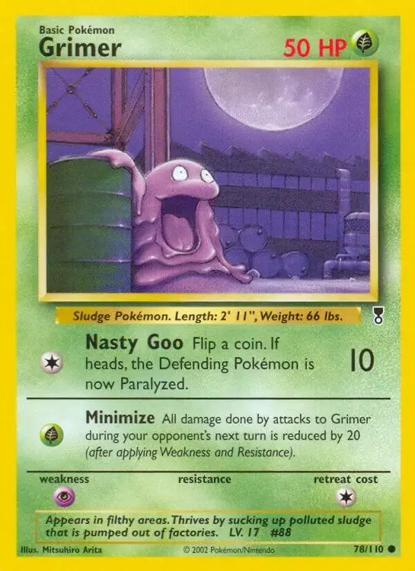 Grimer - Pokemon Legendary Collection #78