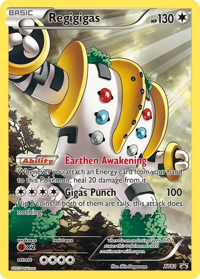 Regigigas - Pokemon XY Promos #XY82