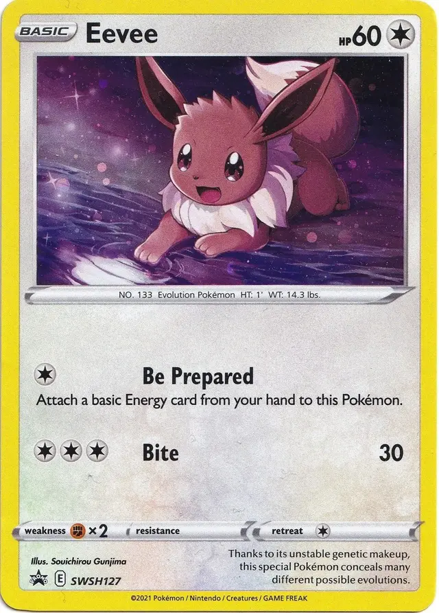 Eevee - Pokemon Sword & Shield Promos #SWSH127