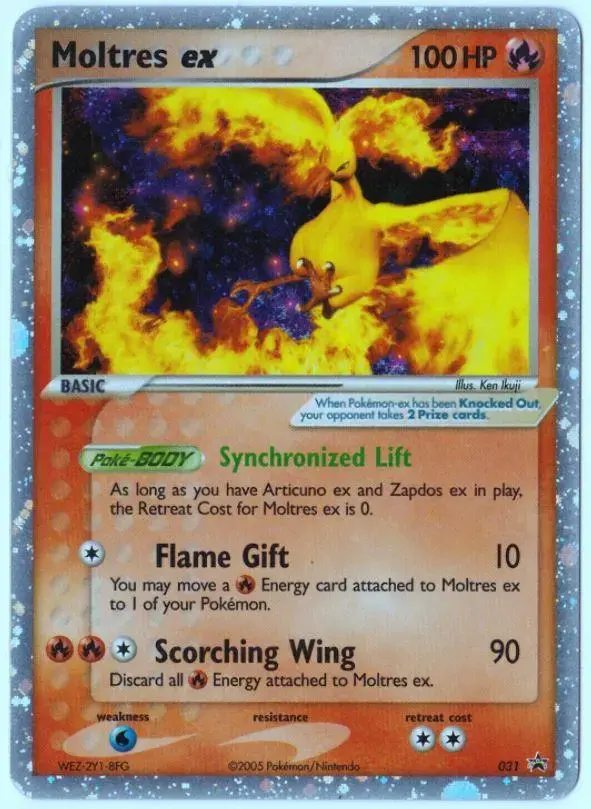 Moltres EX - Pokemon Nintendo Promos #031
