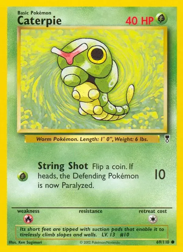 Caterpie - Pokemon Legendary Collection #69