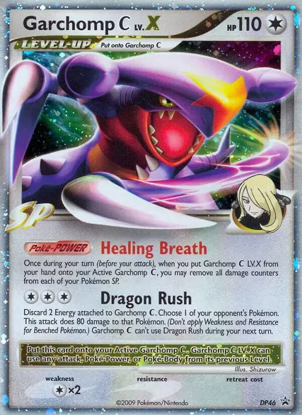 Garchomp C LV.X - Pokemon Diamond and Pearl Promos #DP46