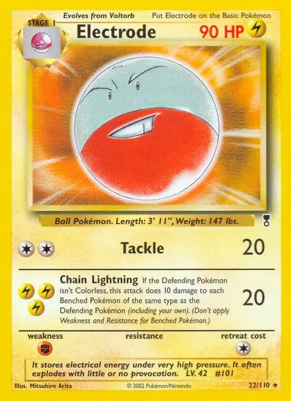 Electrode - Pokemon Legendary Collection #22