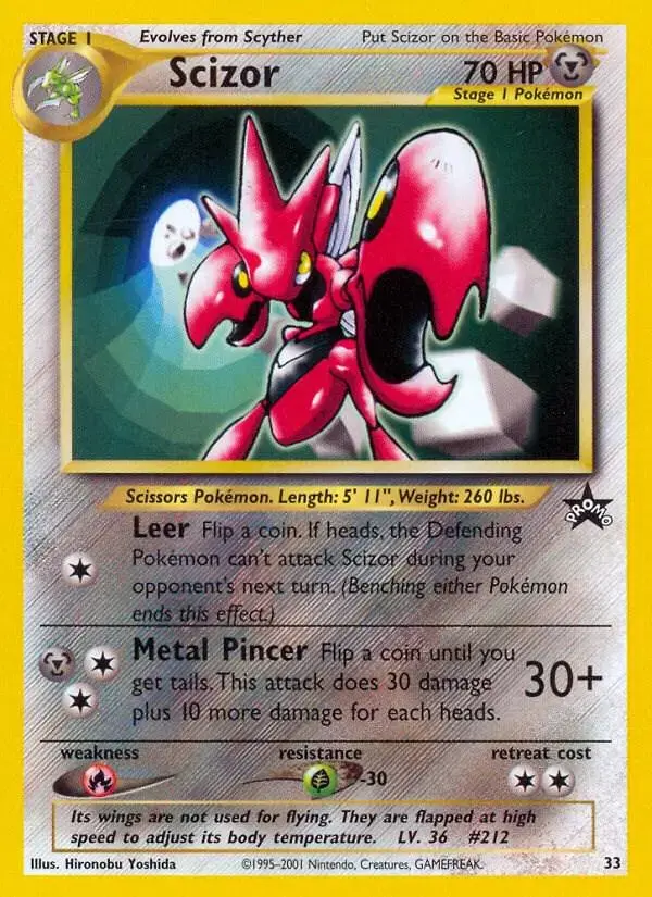 Scizor - Pokemon WoTC Promos #33