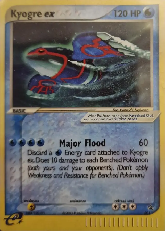 Kyogre Ex [No Dot Code] - Pokemon Promo #1