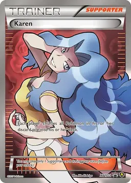 Karen - Pokemon XY Promos