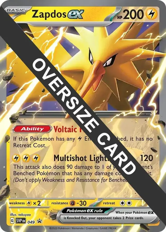 Zapdos Ex [Jumbo] - Pokemon Jumbo Cards #49