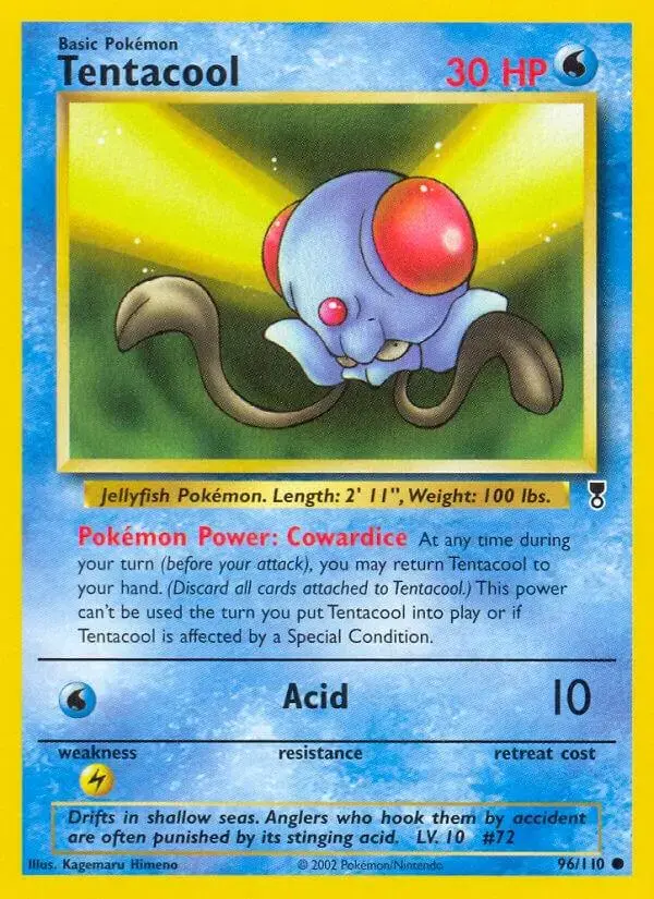 Tentacool - Pokemon Legendary Collection #96