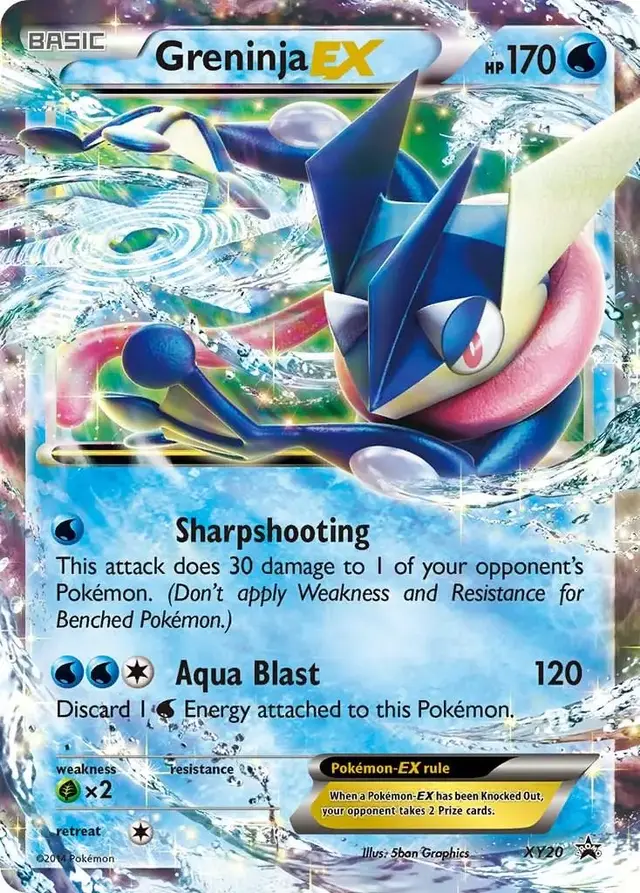 Greninja EX - Pokemon XY Promos #XY20