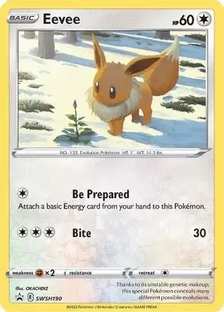 Eevee - Pokemon Sword & Shield Promos #SWSH190
