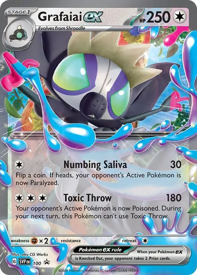 Grafaiai Ex - Pokemon Scarlet & Violet Promos #100