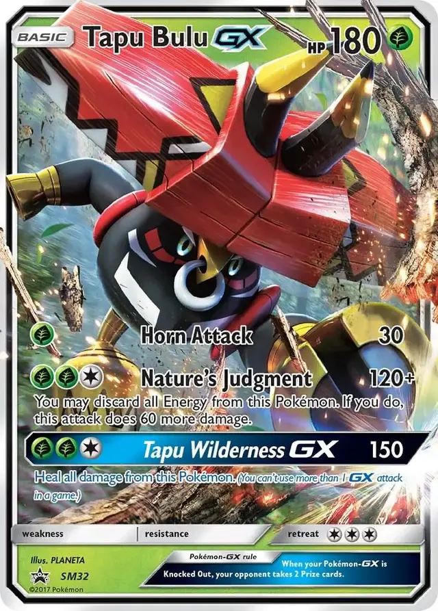 Tapu Bulu GX - Pokemon SM Promos #SM32