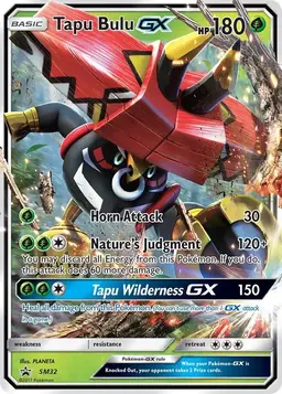 Tapu Bulu GX - Pokemon SM Promos
