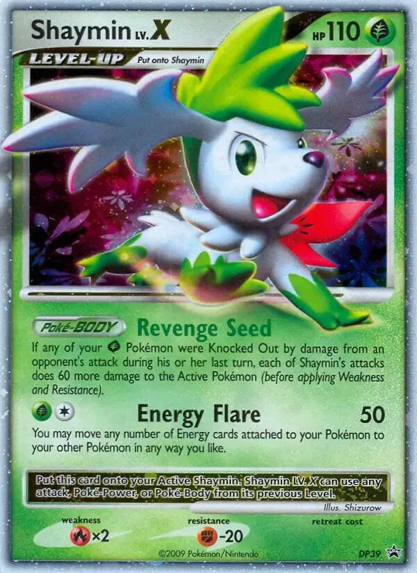 Shaymin LV.X - Pokemon Diamond and Pearl Promos #DP39