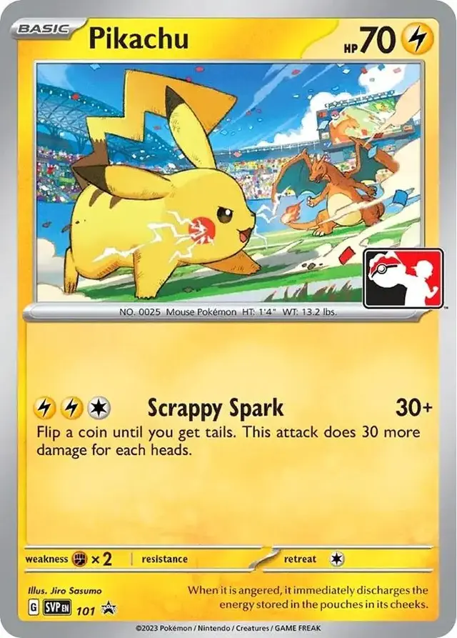Pikachu - Pokemon Scarlet & Violet Promos #101