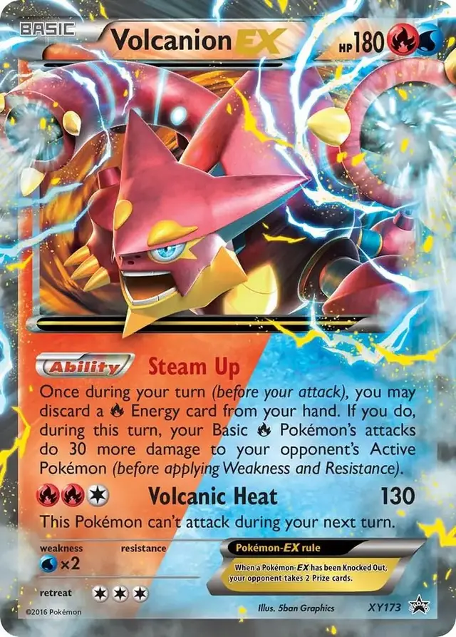 Volcanion EX - Pokemon XY Promos #XY173