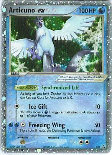 Articuno EX - Pokemon Nintendo Promos #32