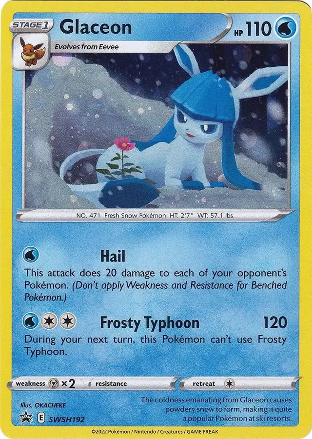 Glaceon - Pokemon Sword & Shield Promos #SWSH192