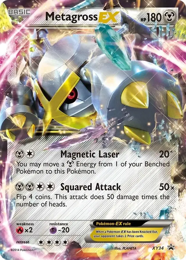 Metagross EX - Pokemon XY Promos #XY34