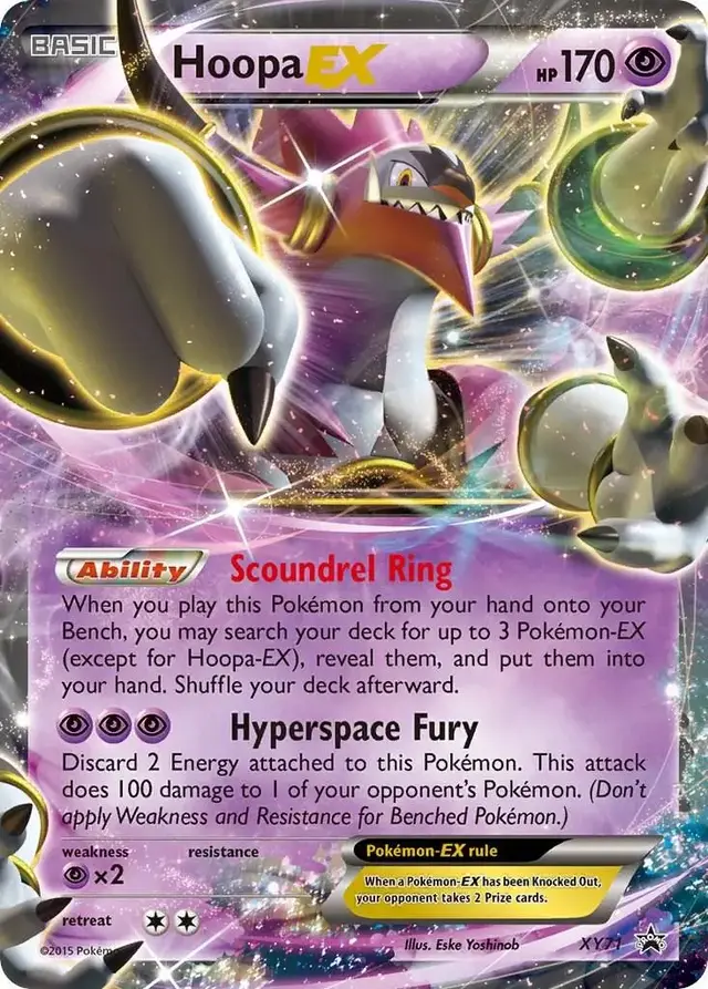 Hoopa EX - Pokemon XY Promos #XY71