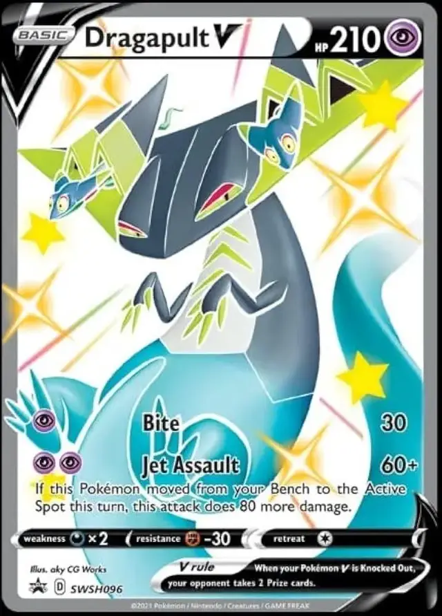 Dragapult V - Pokemon Sword & Shield Promos #SWSH096