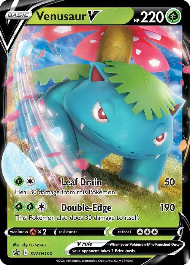 Venusaur V - Pokemon Sword & Shield Promos #SWSH100