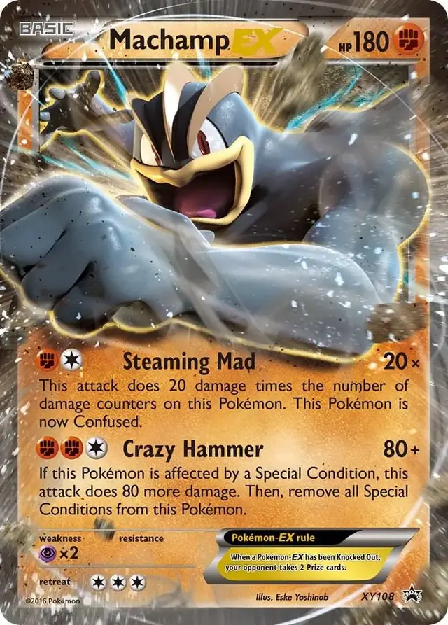 Machamp EX - Pokemon XY Promos #XY108