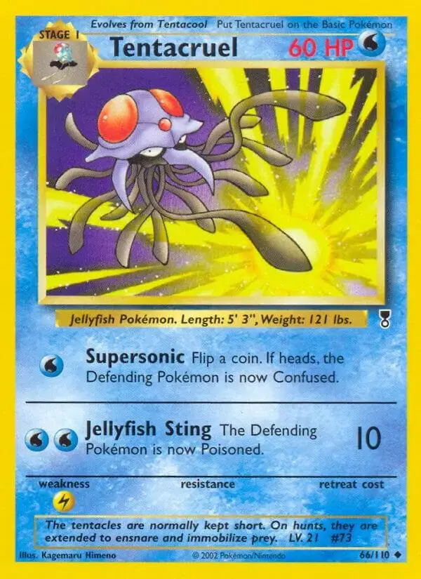 Tentacruel - Pokemon Legendary Collection #66