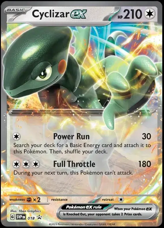 Cyclizar ex - Pokemon Scarlet & Violet Promos #18