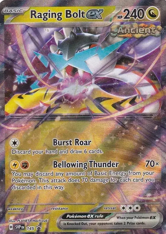 Raging Bolt Ex - Pokemon Scarlet & Violet Promos #145