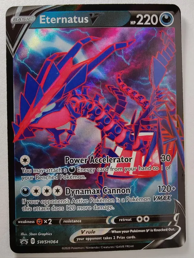 Eternatus V - Pokemon Sword & Shield Promos #SWSH064
