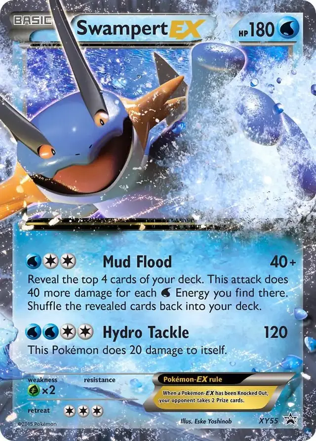 Swampert EX - Pokemon XY Promos #XY55