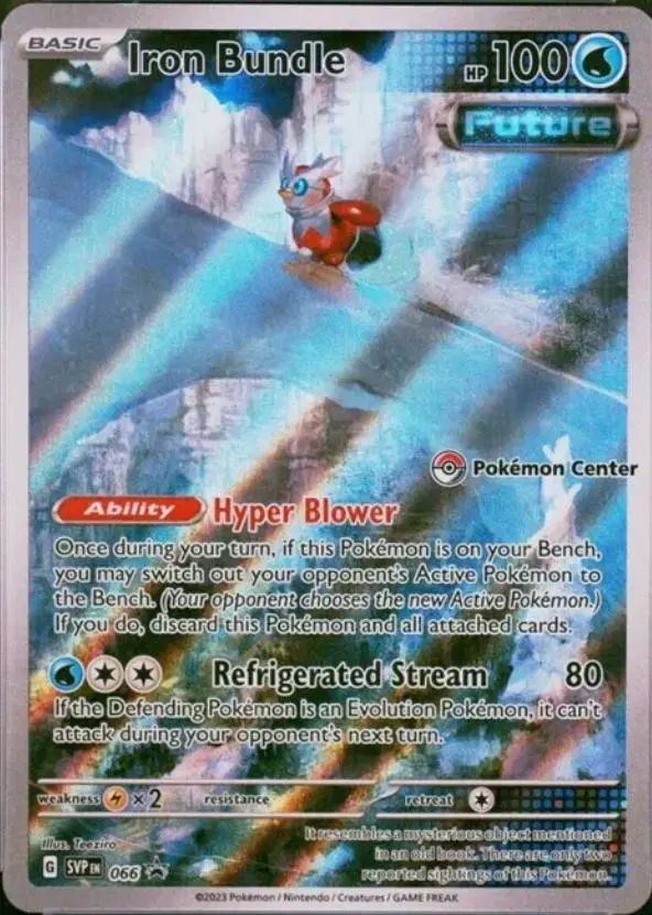 Iron Bundle [Pokemon Center] - Pokemon Scarlet & Violet Promos #66