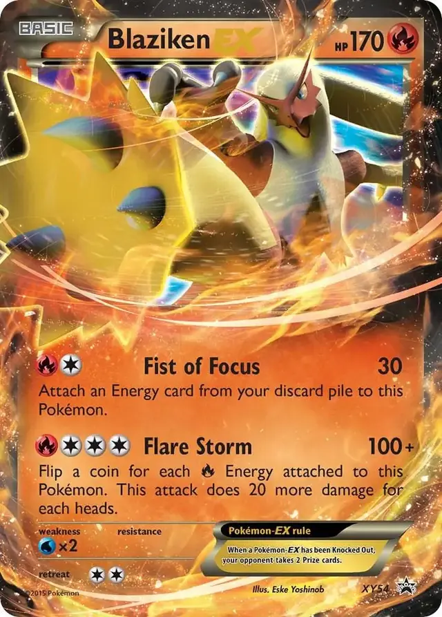 Blaziken EX - Pokemon XY Promos #XY54